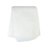 Organic Cotton Matelassé Receiving Blanket